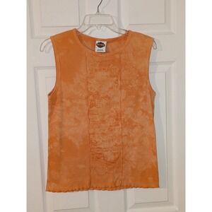 Harley-Davidson Orange Tie-Dye Tank Top